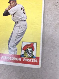 1958 Topps Roberto Clemente #52 - Pittsburgh Pirates Baseball HOF Ex. - Image 5
