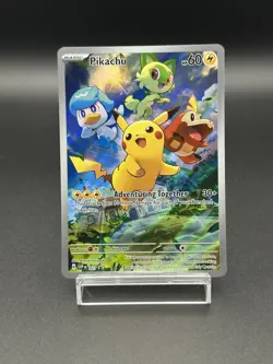 Pikachu - 027 - SV: Scarlet & Violet Promo Cards Black Star Promo Pokemon TCG - Image 1