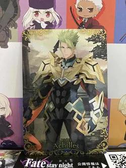 Achilles Rider Fate Grand Order FGO Wafer Card vol.7 SR21 - Image 1