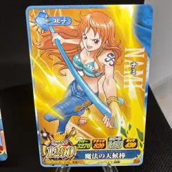 Nami 2011.2012 Data Carddass 2 Card Set ONE PIECE Japan Boa Hancock - Image 3