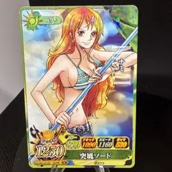 Nami 2011.2012 Data Carddass 2 Card Set ONE PIECE card Japan Boa Hancock - Image 2