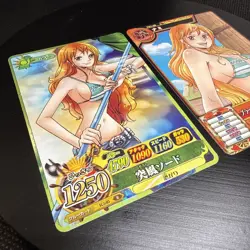 Nami 2011.2012 Data Carddass 2 Card Set ONE PIECE card Japan Boa Hancock - Image 4