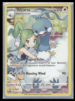 Pokemon Card - Silver Tempest EN - Altaria - Ultra Rare - TG11/TG30 - Image 1