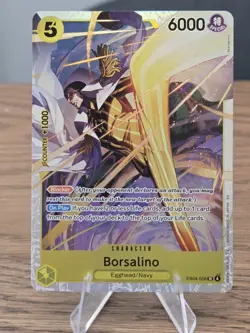 One Piece Card Lot (2) OP-15 SR Borsalino & Zoro - Image 2