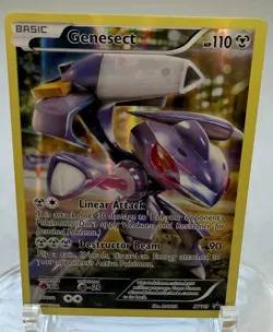 Genesect XY119 XY PROMO RARE HOLO Pokemon Card Mythical FULL ART Generations NM - Image 1
