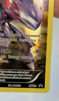 Genesect XY119 XY PROMO RARE HOLO Pokemon Card Mythical FULL ART Generations NM - Image 5