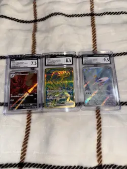 Lot Of 3 Graded Pokemon Cards - Image 2