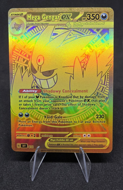Fan Art Mega Gengar EX Gold Card Holo - Image 1
