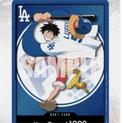 PREORDER: 2026 Dodgers One Piece Don!! Card Guaranteed PSA 10 - Image 1