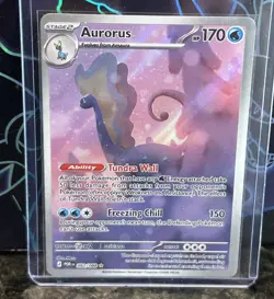 Aurorus 92/88 Illustration Rare Holo Card - Pokemon Perfect Order Near Mint - Image 1