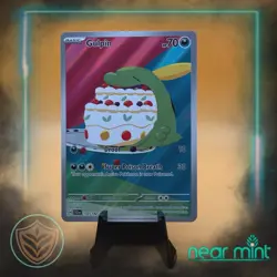 Pokemon TCG Gulpin 154/142 Stellar Crown Illustration Rare Card in NM Condition - Image 1