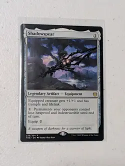 Shadowspear Theros Beyond Death Magic the Gathering MTG Card (236/254) Artifact - Image 1