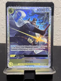 Shiryu OP16-108 SR Foil One Piece TCG Card The Time of Battle ENG NM - Image 1