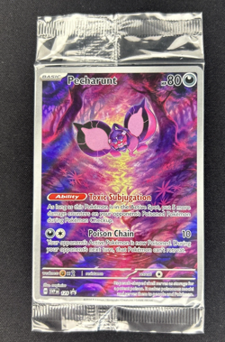 Pecharunt 129 Sv: Scarlet & Violet Holo SEALED PROMO Full Art Pokemon Card - Image 1
