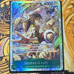 Bandai One Piece Card Game Monkey D. Luffy SR Alt Art Foil ST30-012 EN - Image 1