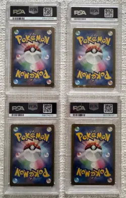 Lot of 4 Pokemon Cards PSA 10 Japanese - Image 2