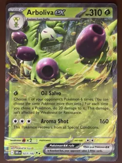 Arboliva ex 023/182 Sv10: Destined Rivals Pokemon Card TCG - Image 1