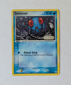 Tentacool 66/92 Legend Maker Reverse Holo Common STAMPED Vintage Pokemon Card - Image 1