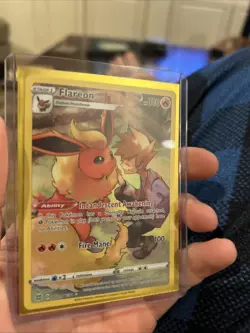 Pokemon TCG Flareon Holo Rare Trainer Gallery Card TG01/TG30 Brilliant Stars - Image 1