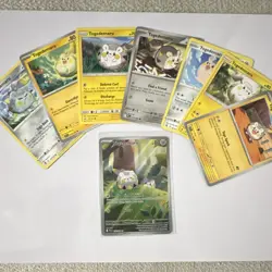 Togedemaru 7-Card Pokemon Bundle Holo English 104/094 - Image 1