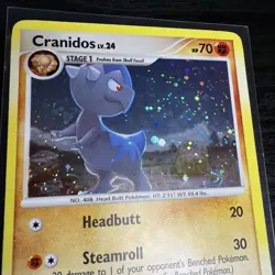 Cranidos DP07 Holofoil Diamond and Pearl Promo NM Pokemon Card GALAXY SWIRL 🍭 - Image 2