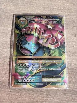 Pokemon TCG XY Evolutions M Venusaur EX Full Art Ultra Rare Card 100/108 - Image 1
