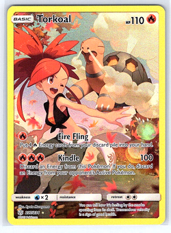 Torkoal 237/236 Cosmic Eclipse NM or LP Pokemon Card - Image 1