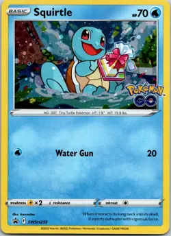 Black Star Promo Squirtle SWSH233 Promo SWSH: Sword & Shield Promo Cards - Image 1