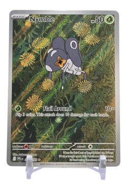Nymble 096/094 Phantasmal Flames Illustration Rare IR Pokemon Card NM - Image 1