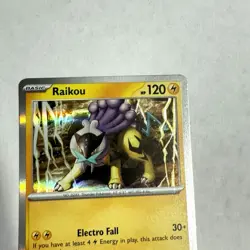 Raikou 048/132 Mega Evolutions Holo Rare Pokemon Card - Image 2