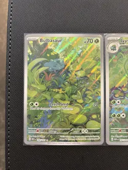 Pokemon SV:151 Bulbasaur 166/165, Ivysaur 167/165, & Venusaur Ex 198/165 - Image 2