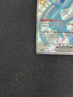 Mew ex Shiny Ultra Rare 216/091 Pokemon SV: Paldean Fates - Image 3