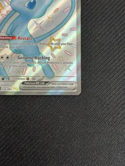 Mew ex Shiny Ultra Rare 216/091 Pokemon SV: Paldean Fates - Image 5