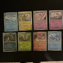 Pokemon Prismatic Evolutions Costco Mini Tins Cosmo Promo Cards (8 Cards Total) - Image 1