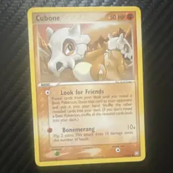 Cubone 51/109 Common Team Rocket Returns Pokemon - Image 1