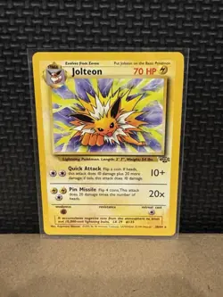 1999 Pokemon Jungle - Jolteon 20/64 - Ungraded Condition - Image 1