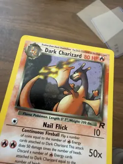 Pokemon TCG Team Rocket Dark Charizard 4/82 Holo Rare Unlimited EN. - Image 3