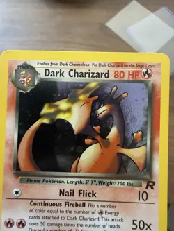 Pokemon TCG Team Rocket Dark Charizard 4/82 Holo Rare Unlimited EN. - Image 5