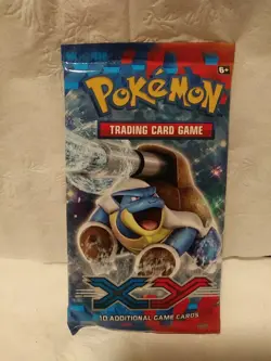 Sealed Pokemon XY Base set Booster Pack - 10 Cards Blastoise - Image 1