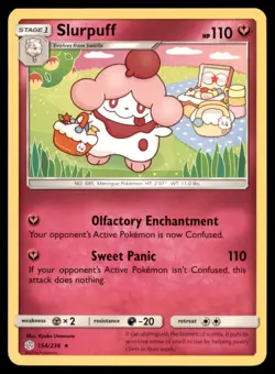 Slurpuff 154/236 Rare Cosmic Eclipse Pokemon NM - Image 1