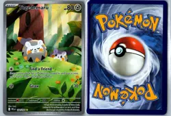 Togedemaru Phantasmal Flames 104/094 Illustration Rare Holo LP Pokemon Card - Image 3