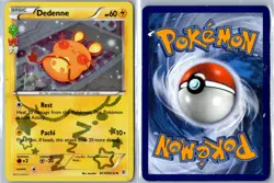 Pokemon Card - Dedenne Generations RC10/RC32 Uncommon Holo Damaged - Image 3