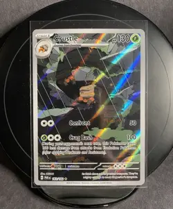 Pokemon TCG Crustle 183/182 Illustration Rare Holo SV04: Paradox Rift - Image 1