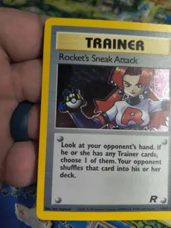 Pokemon Card - Rocket's Sneak Attack Team Rocket 72/82 Unlimited Rare Lp-mp - Image 2