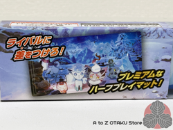 NEW [Official] Pokemon Card Game Rubber Playmat - Snowy Gathering Half Playmat - Image 1