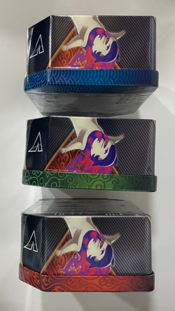 Pokemon Divergent Powers Tins Set of 3 Sealed Decidueye Samurot Typhlosion - Image 4