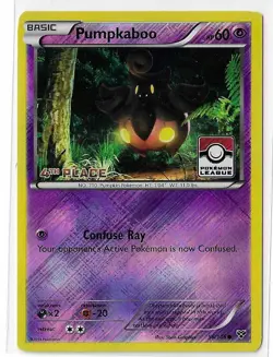 Pumpkaboo - 56/146 - Pokemon XY Base Set Pokemon League Holo 4th Place NM - Image 1