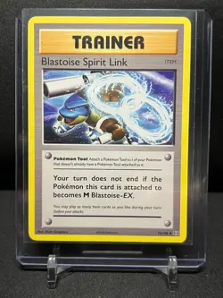 Blastoise Spirit Link 73/108 Pokemon 2016 XY Evolutions - MP - Image 1