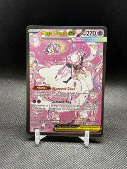 Pokemon Mega Diancie EX 282/217 Full Art NM pack fresh - Image 1