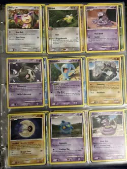 (Vintage Bulk Binder) Pokemon TCG 216 Card Lot. Condition LP-MP - Image 5